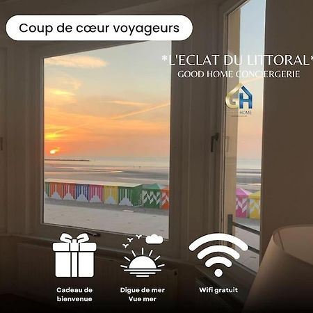 L'Eclat Du Littoral Vue Mer - Good Home Dunkirk Luaran gambar